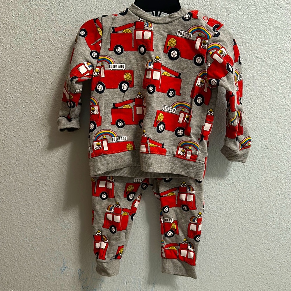 Mini Boden Firetruck Set
